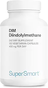 Supersmart - DIM Supplement 400mg per dag (Diindolylmethan) - Natural Balance for Mænd & Kvinder