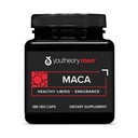 Youtory Men 's Maca - Vegansk Maca Supplement for mænd - Understøtter energi, Stamina & Endurance * - Dairy, Soy & Gluten Free - 120 Vegetabilske kapsler