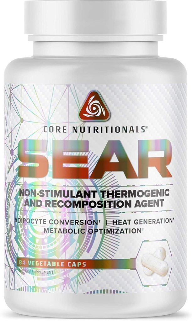 Core Nutritionals Sear Thermogen & Recomposition Agent Note 124; Non Stim Fat Burner