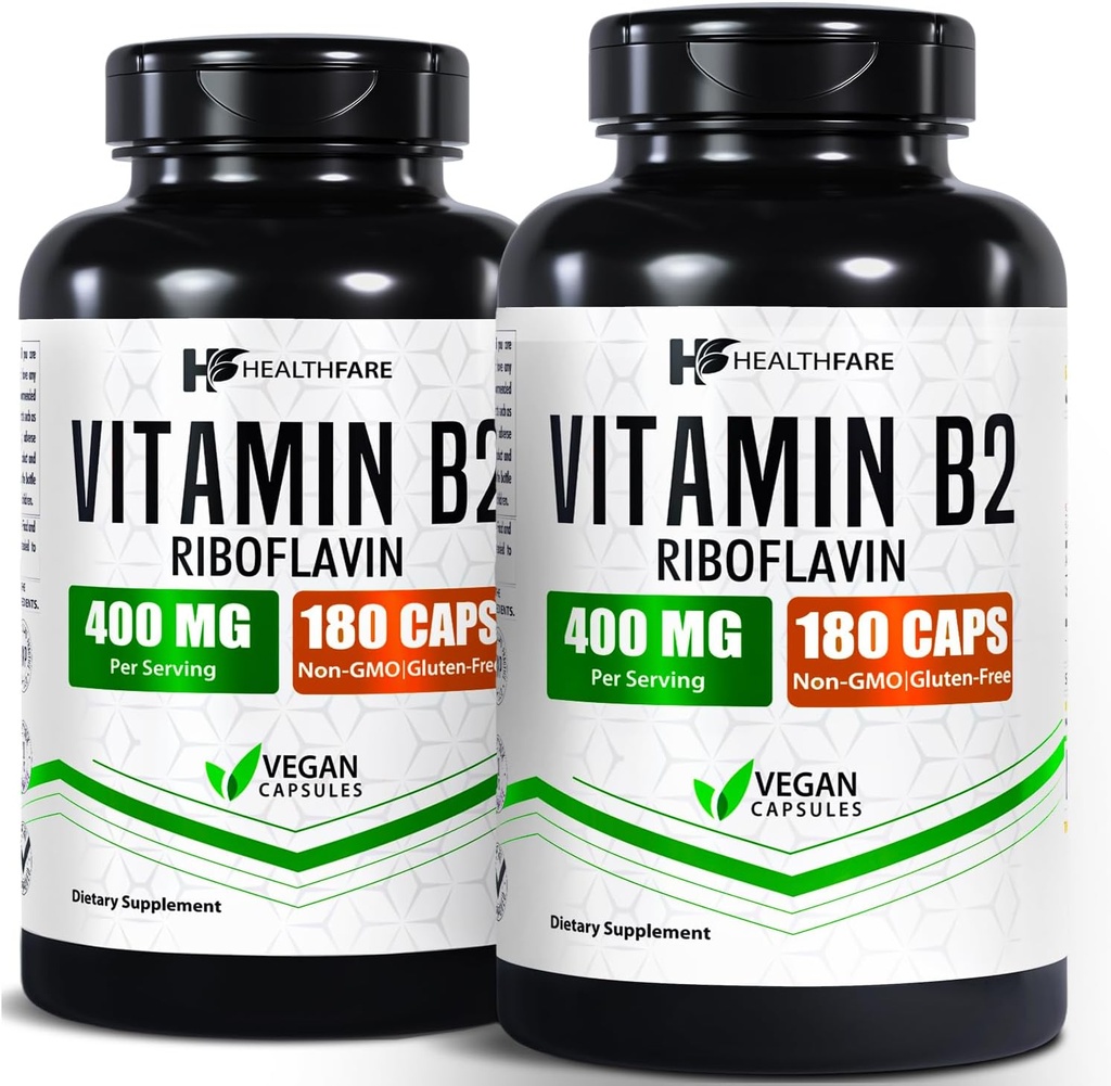 Healthfare vitamin B2 Riboflavin 400 mg