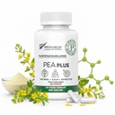 New Zealand - Palmitoylethanolamid 600mg + Luteolin - Mikroniseret Pea Kosttilskud - 120 Veganske kapsler