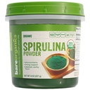 BareOrganics SPIRULINA Powder (Raw - Organic), 8 ounce (pakning med 1)