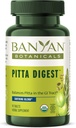 Banyan Botanicals Pitta Digest - Økologisk fordøjelsestillæg - Lindrende & beroligende fordøjelse Støtte til støtte for en Komfortabel Post- Måltid * - 90 tabletter - Ikke GMO bæredygtigt souced Vegan