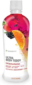 Youngevity Ultra Body Toddy - 100 + Nutrient Mega Multi- Vitamin Mineral supplement til mænd og kvinder - Forbedret absorption - Phytonutrients - Aminosyrer - (32 Fl Oz)