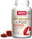 Jarrow Formulas QH-Absorb + PQQ - 60 Softgels - Supports Mitochondrial Biogenesis, Energy Production & Cardiovascular Health - Up to 60 Servings