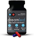Dream Leaf Pro - Premium Lucid Dreaming Supplement - 60 kapsler, Valerian Root, Mugwort, Alpha GPC, Cholin Bitartrate, Huperzine- a