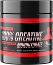 Goliath Labs Pure Creatinine Monohydrat Powder - 300g Unflavored Mikronized Creatin for Strength, Power, Muscle Support & Endurance - 60 Servering - Fitness supplement til mænd og kvinder