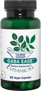 Vitanica, GABA Ease, Calming Support, Vegan, 60 Kapsler