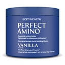 BodyHealth PerfectAmino Powder - BCAA og EAA Powder til Pre and Post Workout - Amino Acid Energy Drikke til mænd og kvinder til at støtte Lean Muskel og Inddrivelse - Vanilla - 30 Servering