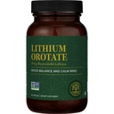 Global Healing Center - Lithium Orotation 10mg - Non-GMO, Gluten Free, Vegansk Friendly Brain Health Lithium Supplement for Support Mood, Funktion, og Clarity (60 kapsler)