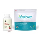 Sur Nutrim Oat Bran Pulver med 750mg Beta glucan per Servering fælles støtte FruiteX- B Tart Cherry Capsules Bundle