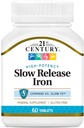 21 Century B 12 2500 mcg 110 Grev & langsom udgivelse Jern 60 Greve