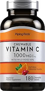 Piping Rock Vitamin C tyggetabletter 1000mg