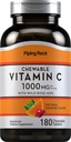 Piping Rock Vitamin C tyggetabletter 1000mg