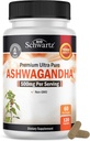 BioSchwartz Ashwagandha Kosttilskud - Ekstra styrke Ashwagandha Kapsler 500mg Per Serving - Gluten Free, Non- GMO, Lavet i USA med Globalt Sourced Ingredienser, 60 Servering (120 Greve)