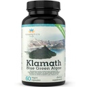 Premium Klamath Lake Blue Green Algae - mere kraftfuld end Spirulina og Chlorella Kosttilskud Name 124; Pure Chlorophyll Rich SuperFood, Sourced fra Organic Klamath Lake, 500mg, 60 Vegan Kapsler