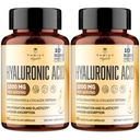 19- in-1 Hyaluronsyre kapsler - Hylunarinsyre 1200 mg, med kollagen peptider, C-vitamin, Phytoceramider - for hud, øjne, Gastrointestinal, Bones Support (2 Pack)