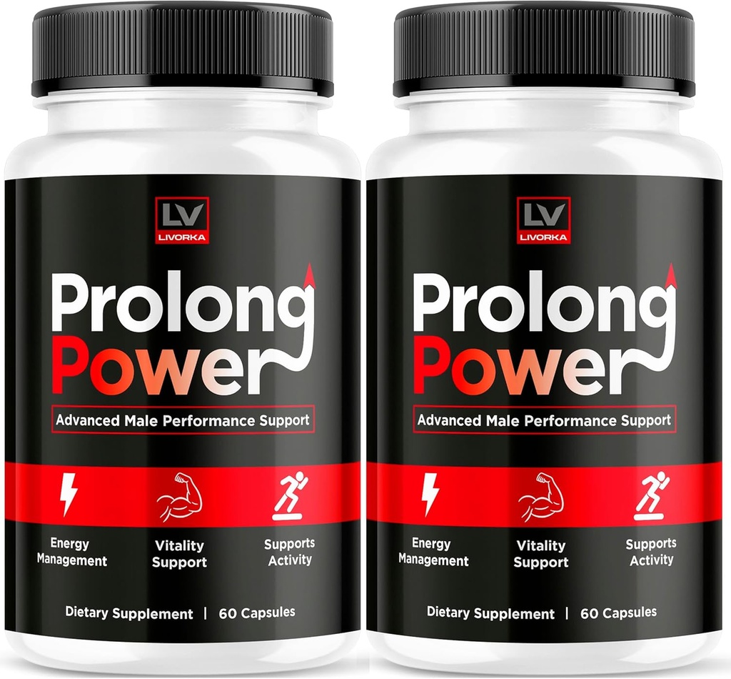 (2 Pack) Prolong Power Pills til mænd, Prolong Power, Prolong Power Capsules, Prolong Power Supplement, Prolong Power Capsules til mænd, Prolong Power Original Pills anmeldelse, 120 Pills til 2 Måneder