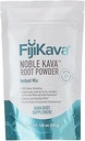 FijiKava Instant Kava Kava Powder 50g - Premium Kava Root Powder med høj Kavalactone indhold - Natural Afslapning Støtte til Calmness, Stress Relief, og Søvn Support - Easy- to- Mix