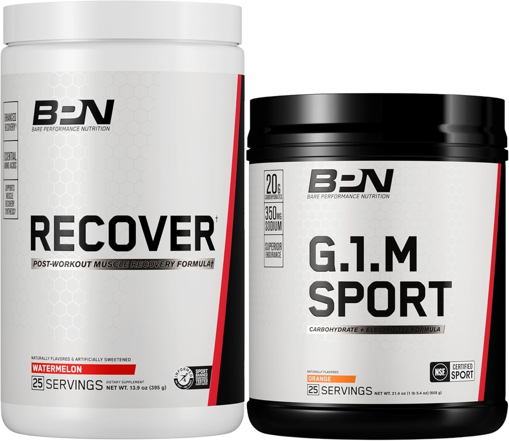 BARE YDEEVNE NETRITION BPN Recover & G1M Orange Bundle