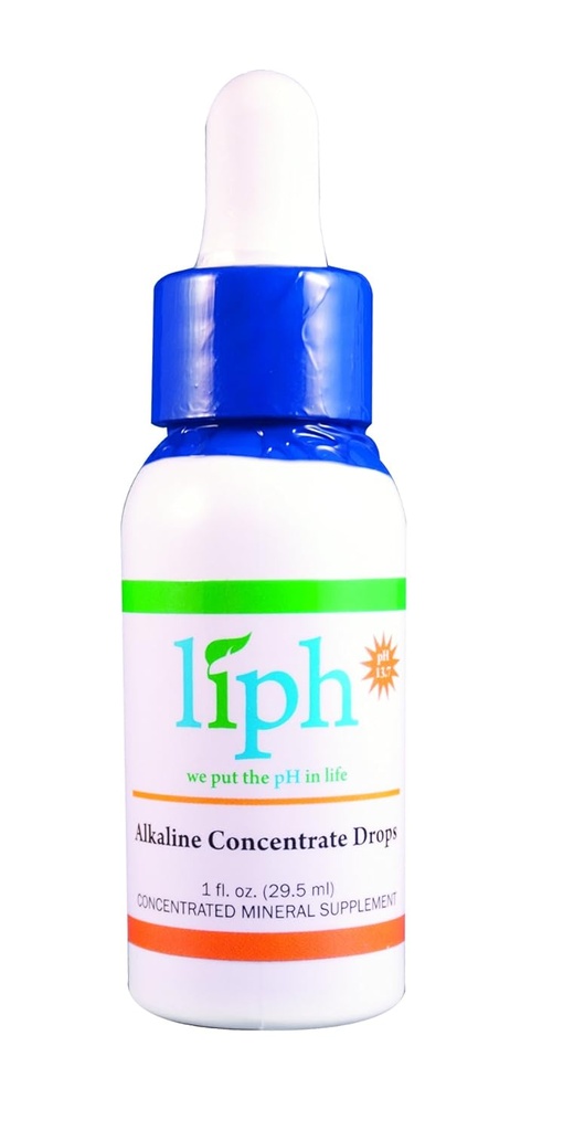 Liph Solutions Ultimate Ph Balance - 1 oz. Dropper Alkaline Flydende Silica Mineral koncentrat