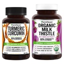 FarmHaven Milk Thistle 120 Kapsler og gurkemeje 90 Kapsler