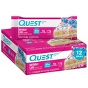 Quest Nutrition Fødselsdag Cake Protein Bars, 20g Protein, 1g Sukker, 4g Net Carbs, Gluten Free, Keto Friendly, 12 Greve
