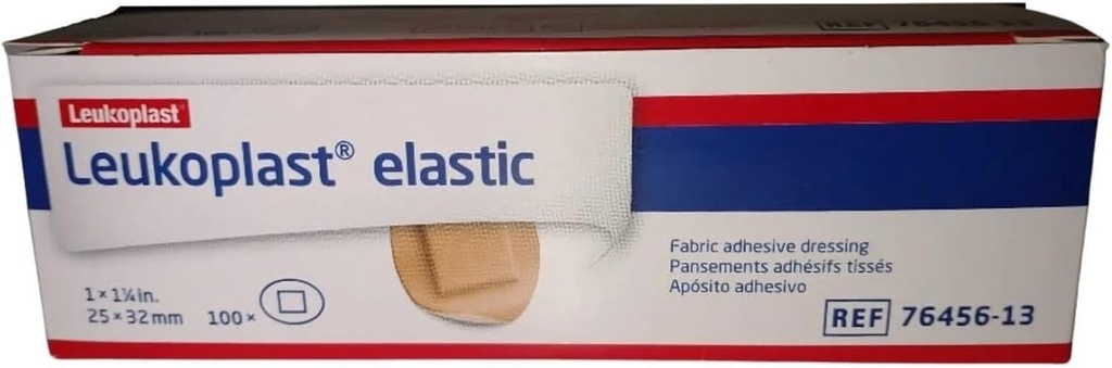 Leukoplast ovale bandager, 1 x 1 / 4 "(æske med 100)