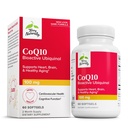 Terry naturligt CoQ10 BioActive Ubiquinol - Cellular Energy Support Supplement - BioActive CoQ10 Supplement - Ernæringstilskud til hjælp sund aldring & hjerne sundhed - 60 Softgels