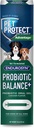 Pet Protect Dog Probiotic Balance + Oral Gel, Vet- Formuleret Endurosyn, Prebiotika & Probiotika til hunde, 3- Day Supply, Chicken Flavor (32g)