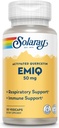 SOLARAY EMIQ Aktiveret Quercetin, Sinus, Luftveje og immunforsvar, Forbedret Absorption, 30 Servere, 30 VegCaps