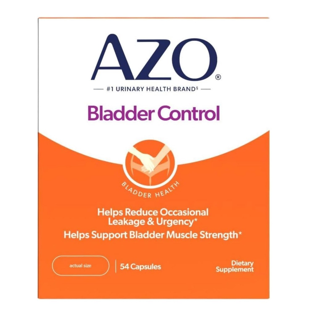 AZO Brege Control, 54 kapsler (2 pakker)