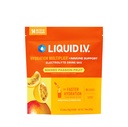 Flydende I.V. ® Hydration Multiplier + immunforsvar - Mango Passionfruit Shut 124; Elektrolyte Powder Drink Mix Shut 124; 1 pakke (14 Servere)
