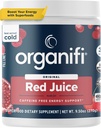 Organifi Rød Juice - Energy Powder reducerer Eftermiddag Crash og øger fordøjelse og immunsystem, 30 Servere