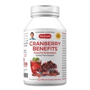 ANDREW LESSMAN Cranberry Fordele - 60 kapsler - Understøtter Brege, Nyre og Urinary Tract Sundhed. Høj potens Standardiserede ekstrakter af tranebær frugt, lille let at synke kapsler