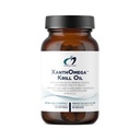 Design for sundhed XanthOmega - Krill Oil med 12mg Astaxanthin - Antioxidant, Phospholipider + EPA / DHA Omega 3 - Kardiovaskulær, Hud + Eye Health Supplement (60 Softgels)