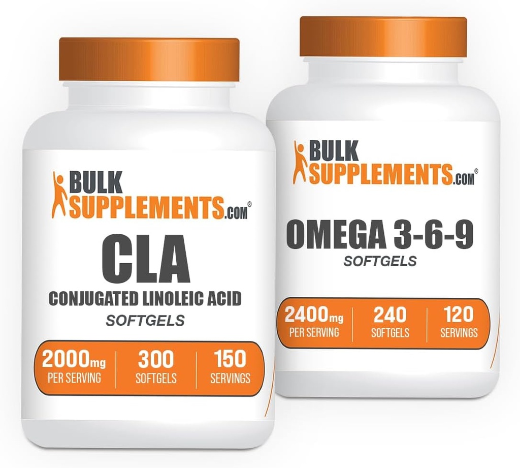 CLA 2000mg Softgels + Omega 3- 6- 9 Softgels