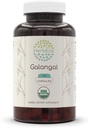 HerbEra Galangal 120 Kapsler, 500 mg, USDA Organic Galangal (Alpinia Galangal) Tørret rod (120 Kapsler)