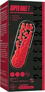PERFORMIX - Super Mand T - Testosteron Booster - Øge styrke & Muscle - fremmer Endurance, Stamina, Libido, Mood & Mental Clarity - Mass Gainer - 26 Serveringer