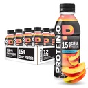 Protein2o 15g Whey Protein Infunded Water, Peach Mango, 16,9 Oz Flaske (pakke med 12)