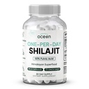 Organics Ocean One- Per- Day Shilajit for mænd og kvinder - Natural Shilajit supplement til Age- Defying, Knoglestyrke, Hormon Support og mere - 30 Shilajit kapsler