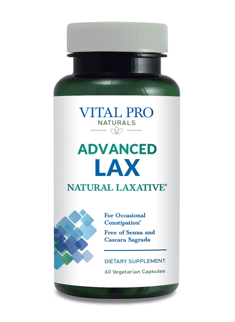Vital Pro Naturals - Avanceret Lax Natural Laxative Formel 60 Kapsler