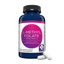 MD Life L- methylfolat 7, 5 mg tillæg - Professionel - Grade Aktiv L methylfolat supplement - 30 kapsler - L- methylfolat 7, 5 mg - Maksimal potens MTHFR W / essentielle aminosyrer