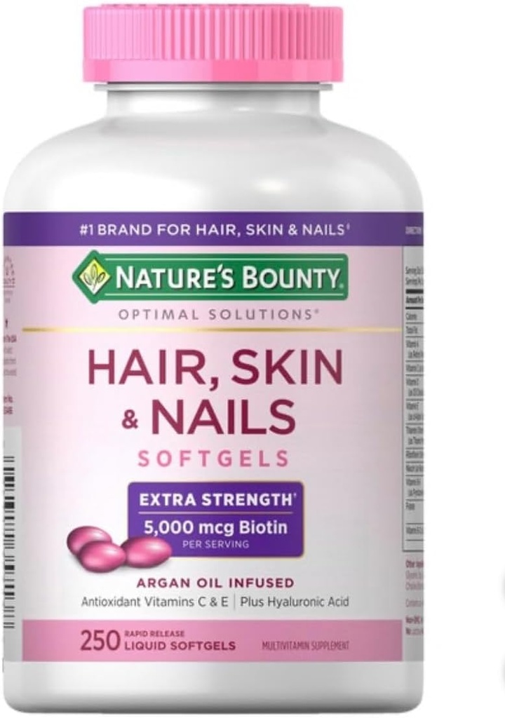Naturens Bounty Hår, Hud og negle, 250 Softgel (2 Pack)