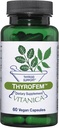 Vitanica ThyroFem, Thyroid Gland Support, Vegan, 60 Kapsler