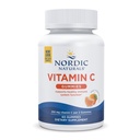 Nordic Naturals Vitamin C Gummies, Tart Tangerine - 60 Gummies - 250 mg C-vitamin - immunforsvar, Antioxidant Protection, Child Growth & Development - Non- GMO, Vegan - 30 Servere
