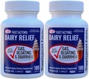 Fast fungerende Lactase 360 Caplets Generisk Lactase Fast Act 9000 FCC Units per Caplet