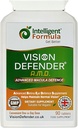 Vision Defender AMD AREDS2 Eye Vitamin - Exact AREDS 2 Formel med Lutein & Zeaxanthin, Vitamin C & E, Zink 25 mg & Copper - En gang daglig Vegansk Eye Health Supplement, 90 tabletter