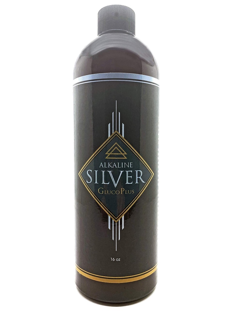 Sølv GlucoPlus - kolloid sølv hydrosol i en alkaline base
