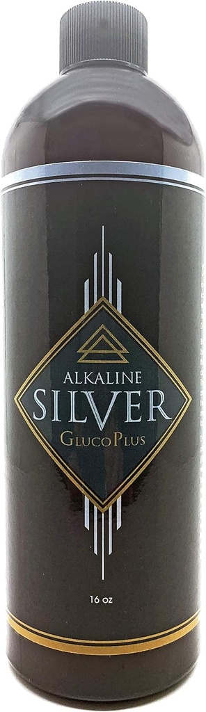 Sølv GlucoPlus - kolloid sølv hydrosol i en alkaline base